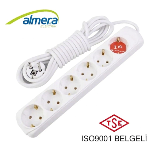 ALMERA 6LI GRUP PRİZ 2M  KL:24